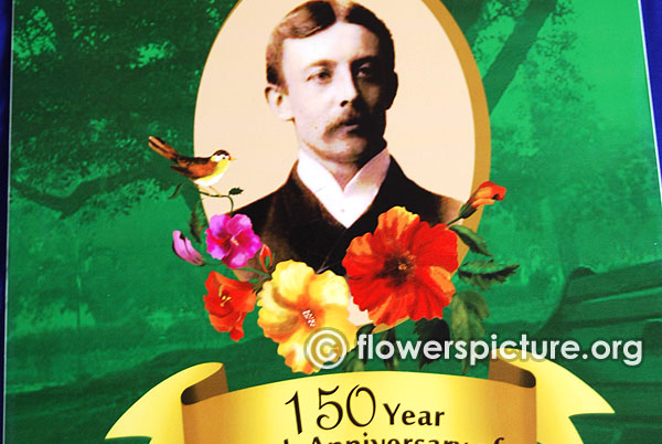 National flower festival krumbiegel show 150 year birth anniversary