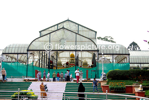 Lalbagh botanical garden glass house-Independence day-August 2014