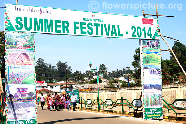 Summer festival 2014-Nilgiri district-Opening arch