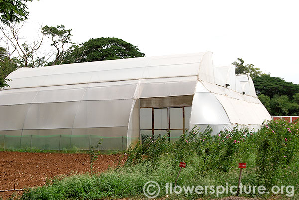 Tamil nadu agricultural university botanical garden glass house