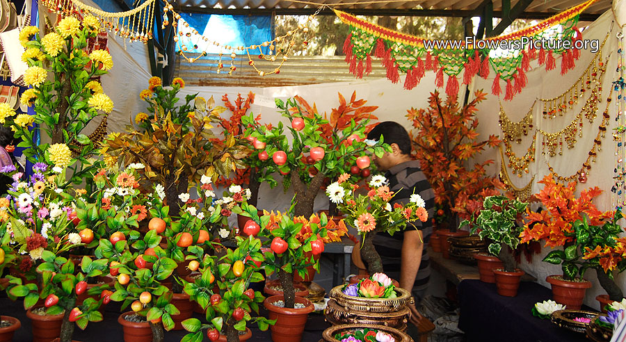 Plastic Flower Bouquet Shop