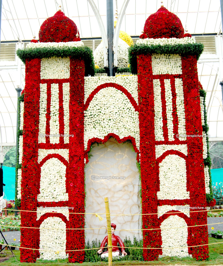 Side view of mysore palace