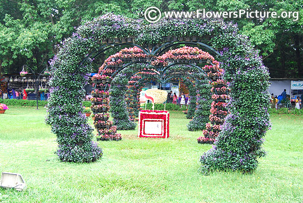 floral gaint arch