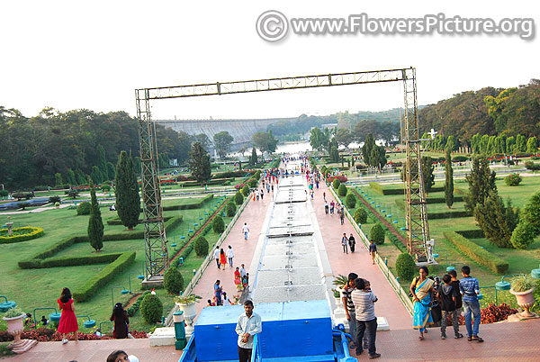 Krishna raja sagara dam-Brindavan garden 