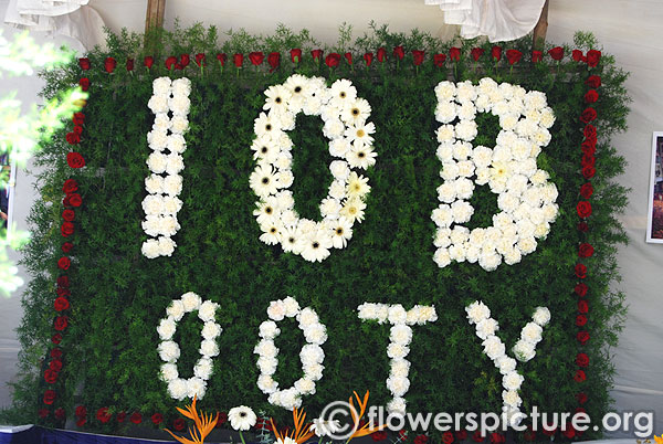 10 B ooty decoration using white gerbera