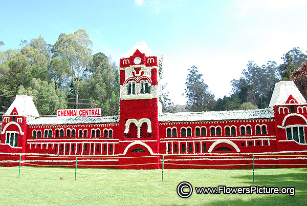 Replica of chennai central railway station