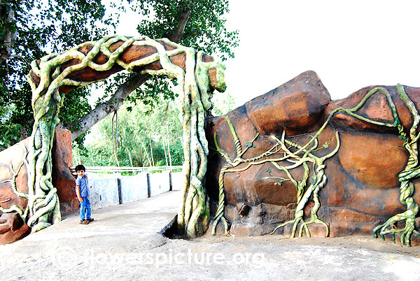 Trichy butterfly park entrance